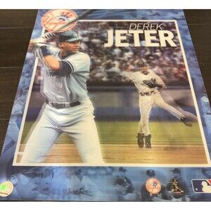 Motion Imaging New York Yankees Derek Jeter 3D Picture 16 x 20
